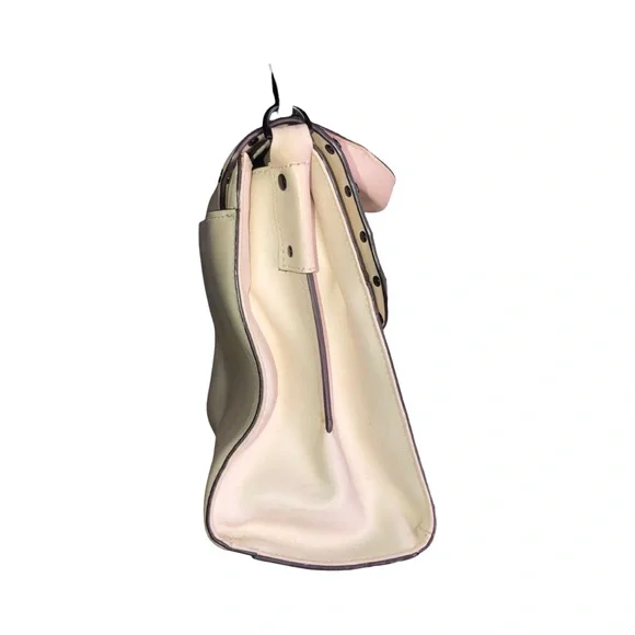 Rebecca Minkoff Cream Studded Satchel 56 - Picture 4 of 13